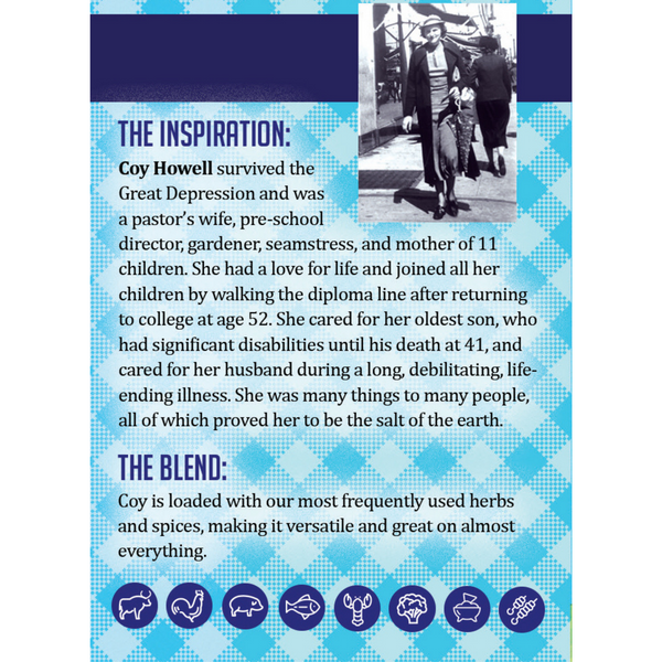 Coy - Zesty Garlic and Herb Blend