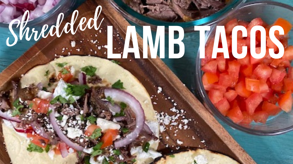 Shredded Lamb Tacos