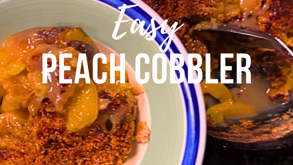 Peach Cobbler | Dutch Oven