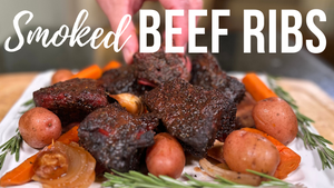 Smoked and Braised Beef Short Ribs
