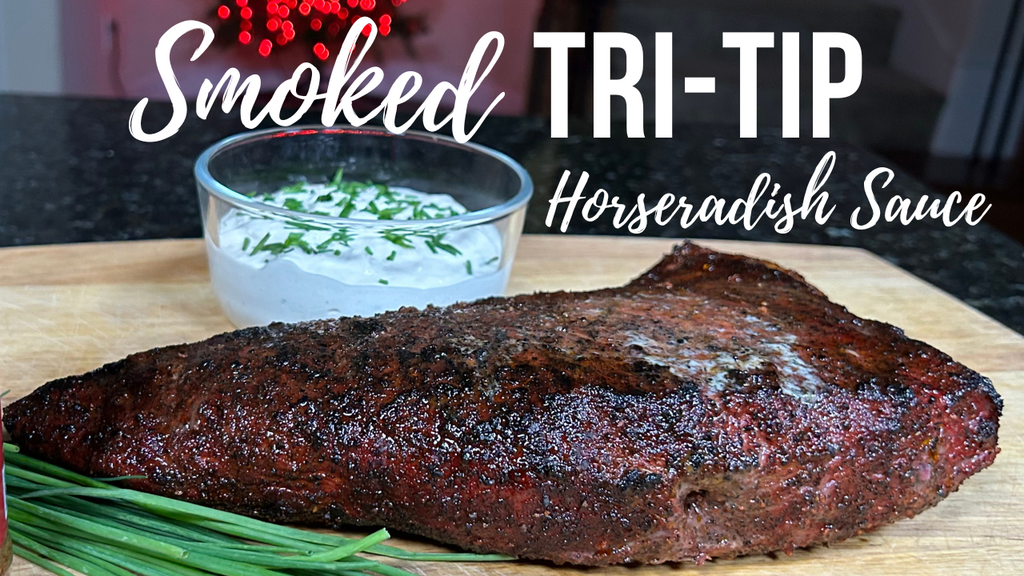 Tri-tip Steak with Horseradish Sauce