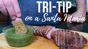 Tri-tip and Chimichurri Sauce | Santa Maria Grill